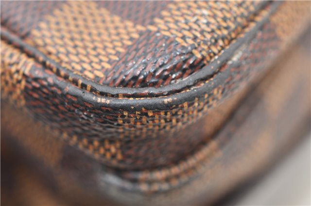 Authentic Louis Vuitton Damier Naviglio Shoulder Cross Body Bag N45255 LV 3937F