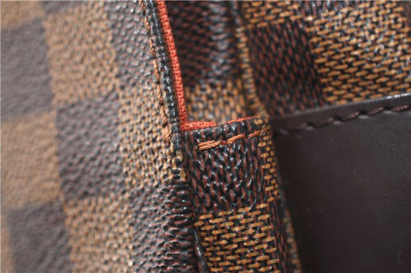 Authentic Louis Vuitton Damier Naviglio Shoulder Cross Body Bag N45255 LV 3937F