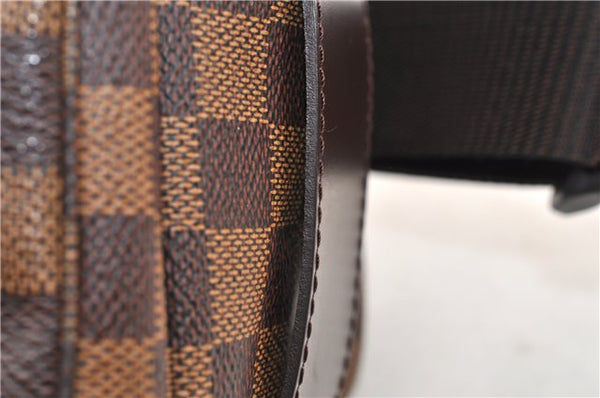 Authentic Louis Vuitton Damier Naviglio Shoulder Cross Body Bag N45255 LV 3937F