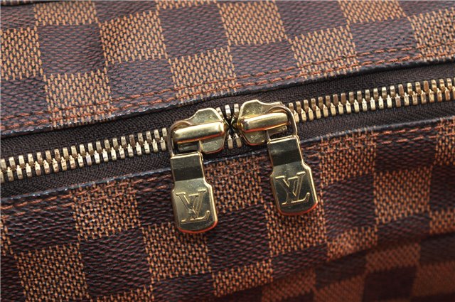 Authentic Louis Vuitton Damier Naviglio Shoulder Cross Body Bag N45255 LV 3937F