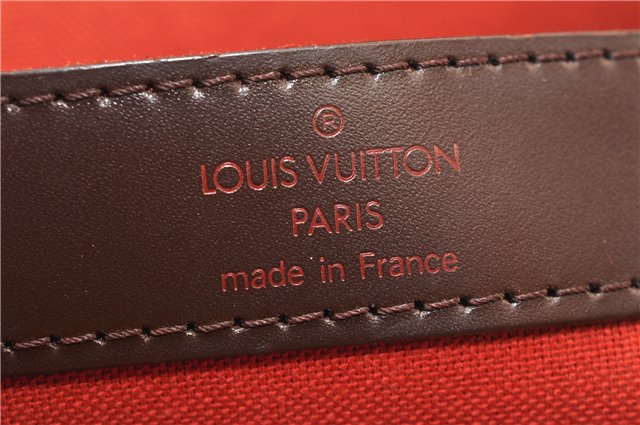 Authentic Louis Vuitton Damier Naviglio Shoulder Cross Body Bag N45255 LV 3937F