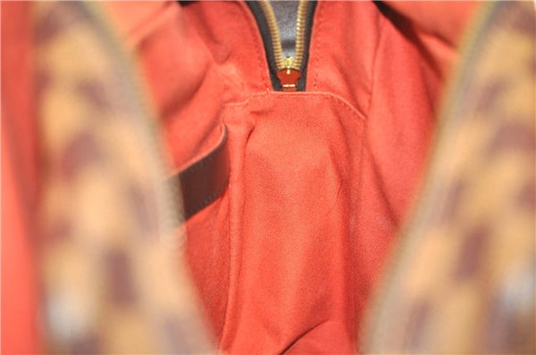 Authentic Louis Vuitton Damier Naviglio Shoulder Cross Body Bag N45255 LV 3937F