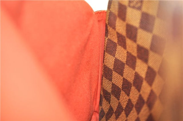 Authentic Louis Vuitton Damier Naviglio Shoulder Cross Body Bag N45255 LV 3937F