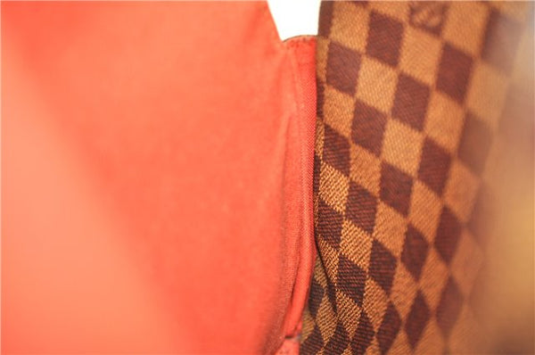 Authentic Louis Vuitton Damier Naviglio Shoulder Cross Body Bag N45255 LV 3937F