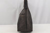 Authentic GUCCI Vintage Shoulder Hand Bag GG Canvas Leather 105649 Brown 3937I