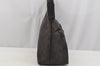 Authentic GUCCI Vintage Shoulder Hand Bag GG Canvas Leather 105649 Brown 3937I