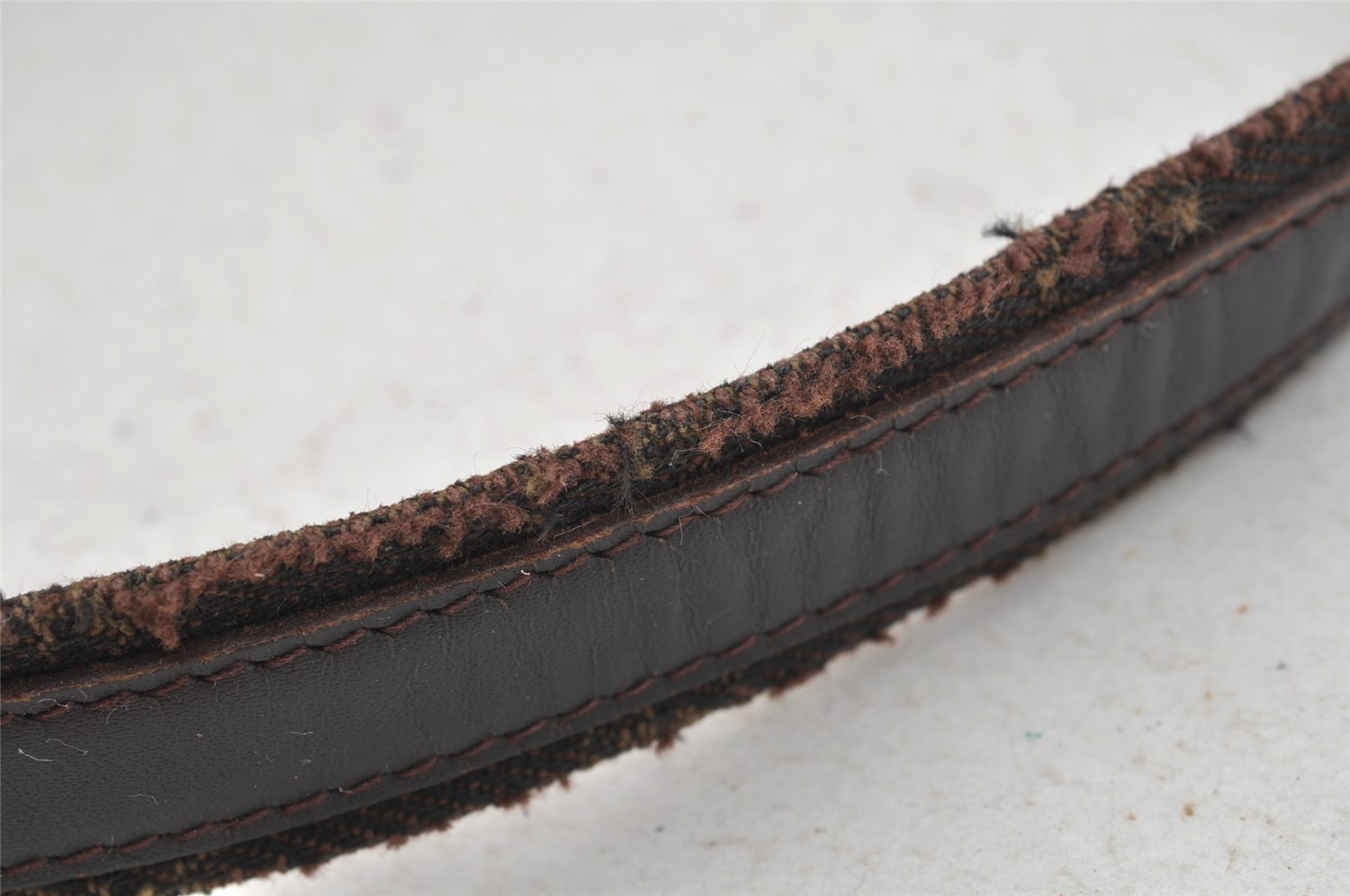 Authentic GUCCI Vintage Shoulder Hand Bag GG Canvas Leather 105649 Brown 3937I