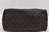 Authentic GUCCI Vintage Shoulder Hand Bag GG Canvas Leather 105649 Brown 3937I