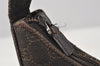 Authentic GUCCI Vintage Shoulder Hand Bag GG Canvas Leather 105649 Brown 3937I