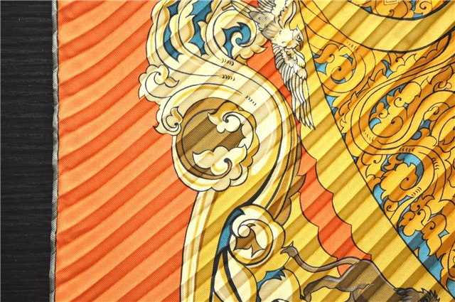 Authentic HERMES Pleats Scarf 