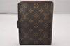 Authentic Louis Vuitton Monogram Agenda MM Notebook Cover R20004 LV 3941I