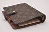 Authentic Louis Vuitton Monogram Agenda MM Notebook Cover R20004 LV 3941I
