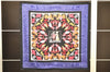 Authentic HERMES Carre 90 Scarf "EARLY AMERICA" Silk Black Box 3942D