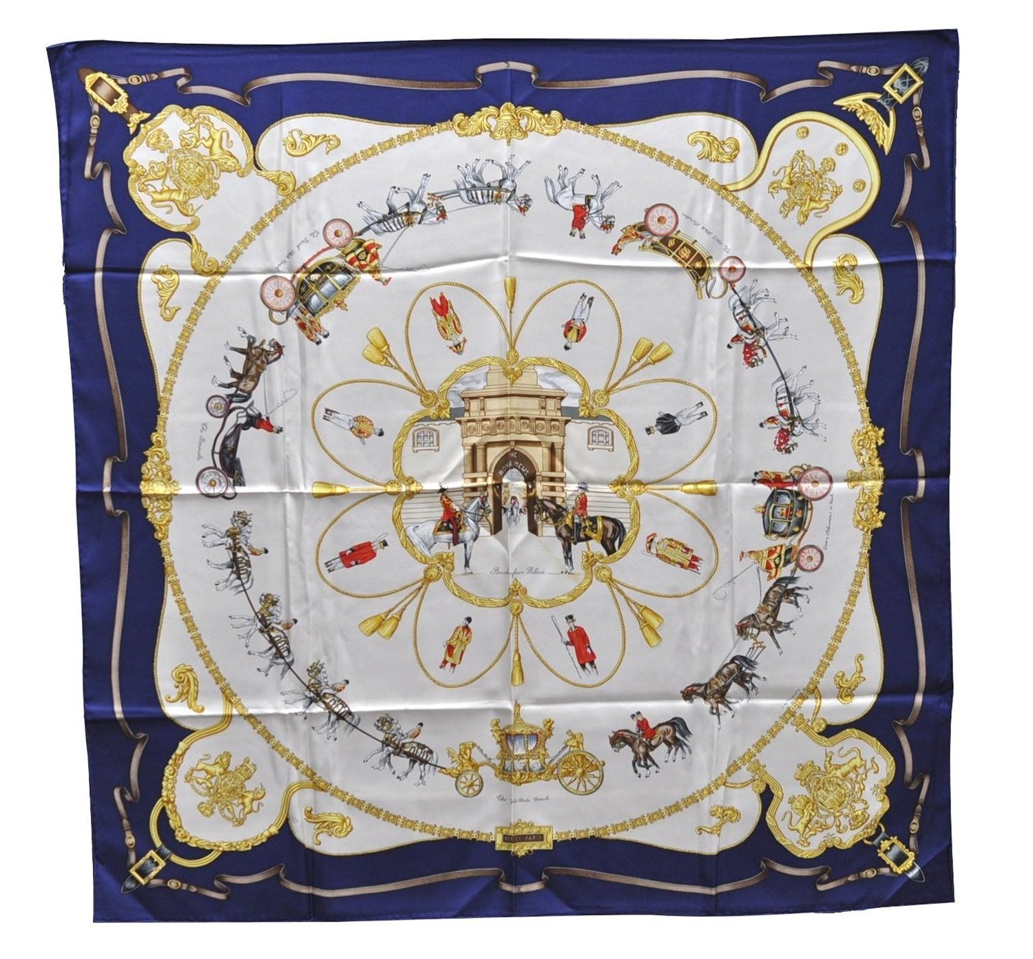 Authentic HERMES Carre 90 Scarf 
