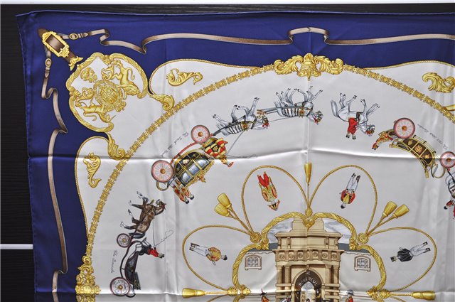 Authentic HERMES Carre 90 Scarf 