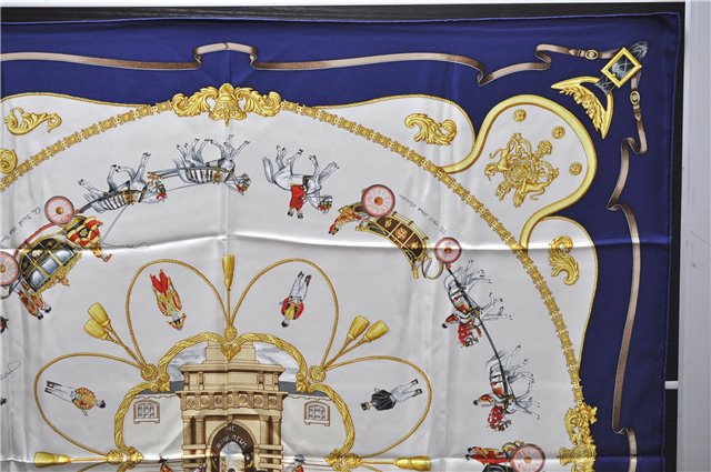 Authentic HERMES Carre 90 Scarf 