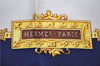 Authentic HERMES Carre 90 Scarf "THE ROYAL MEWS" Silk Blue 3943D