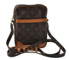 Authentic Louis Vuitton Monogram Danube Shoulder Cross Body Bag M45266 LV 3945I