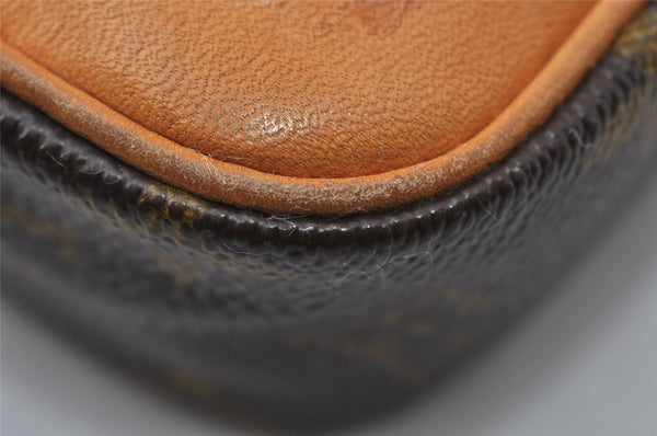 Authentic Louis Vuitton Monogram Danube Shoulder Cross Body Bag M45266 LV 3945I