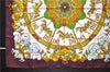 Authentic HERMES Carre 90 Scarf "LUNA PARK" Silk Purple 3946D