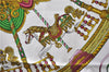 Authentic HERMES Carre 90 Scarf "LUNA PARK" Silk Purple 3946D
