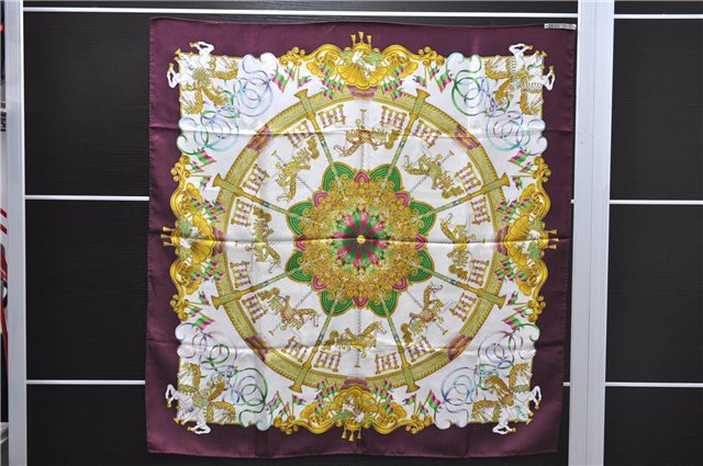 Authentic HERMES Carre 90 Scarf 