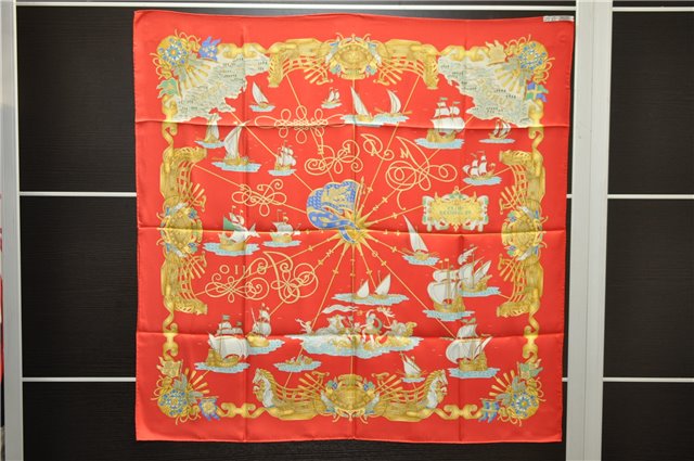 Authentic HERMES Carre 90 Scarf 