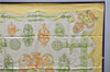 Authentic HERMES Carre 90 Scarf "FERRONNERIE" Silk Yellow Box 3949D