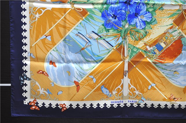 Authentic HERMES Carre 90 Scarf 