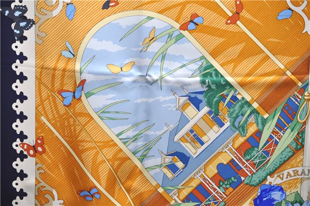 Authentic HERMES Carre 90 Scarf 