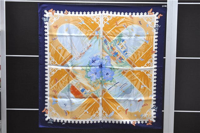 Authentic HERMES Carre 90 Scarf 