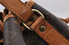 Authentic Louis Vuitton Monogram Petit Noe M42226 Shoulder Drawstring Bag 3950I
