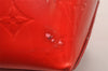 Authentic Louis Vuitton Vernis Reade PM Hand Bag Red M91088 LV 3951I