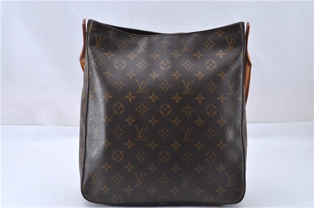 Authentic Louis Vuitton Monogram Looping GM Shoulder Bag M51145 LV 3952F