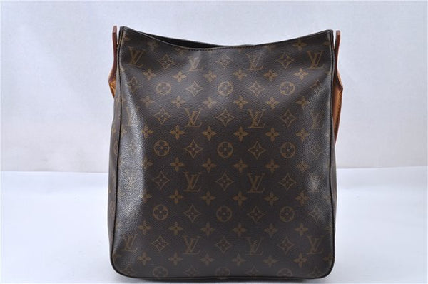 Authentic Louis Vuitton Monogram Looping GM Shoulder Bag M51145 LV 3952F