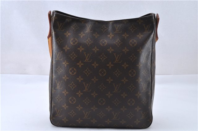 Authentic Louis Vuitton Monogram Looping GM Shoulder Bag M51145 LV 3952F
