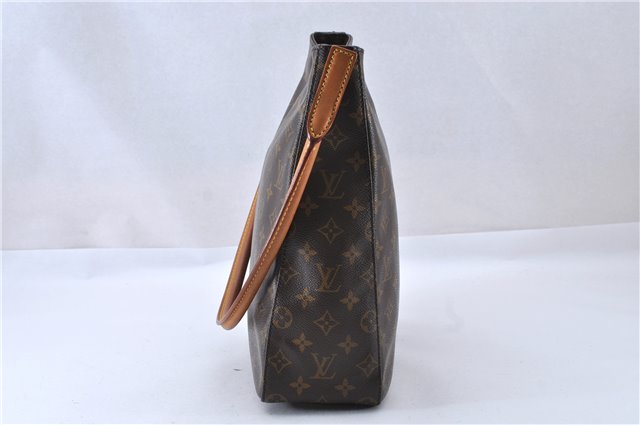 Authentic Louis Vuitton Monogram Looping GM Shoulder Bag M51145 LV 3952F