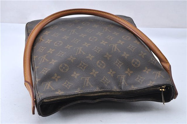 Authentic Louis Vuitton Monogram Looping GM Shoulder Bag M51145 LV 3952F