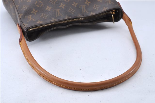 Authentic Louis Vuitton Monogram Looping GM Shoulder Bag M51145 LV 3952F