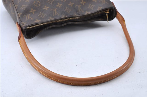 Authentic Louis Vuitton Monogram Looping GM Shoulder Bag M51145 LV 3952F