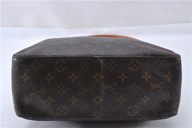 Authentic Louis Vuitton Monogram Looping GM Shoulder Bag M51145 LV 3952F