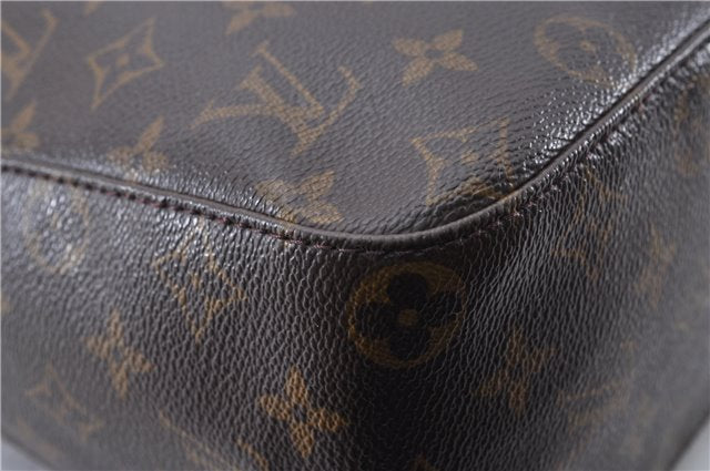 Authentic Louis Vuitton Monogram Looping GM Shoulder Bag M51145 LV 3952F