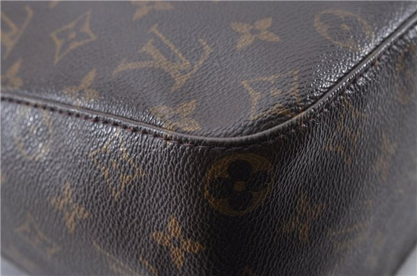 Authentic Louis Vuitton Monogram Looping GM Shoulder Bag M51145 LV 3952F