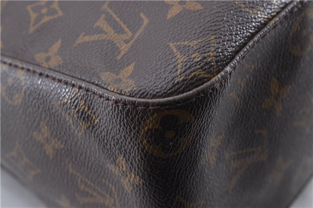 Authentic Louis Vuitton Monogram Looping GM Shoulder Bag M51145 LV 3952F