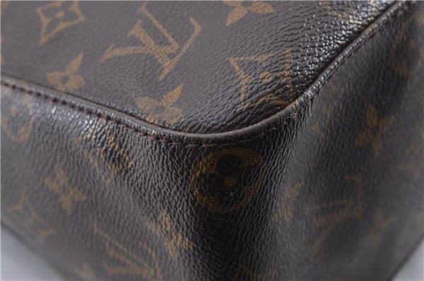 Authentic Louis Vuitton Monogram Looping GM Shoulder Bag M51145 LV 3952F