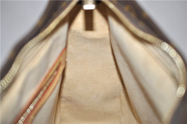 Authentic Louis Vuitton Monogram Looping GM Shoulder Bag M51145 LV 3952F