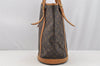 Authentic Louis Vuitton Monogram Bucket GM Shoulder Tote Bag M42236 Junk 3953I