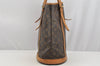 Authentic Louis Vuitton Monogram Bucket GM Shoulder Tote Bag M42236 Junk 3953I