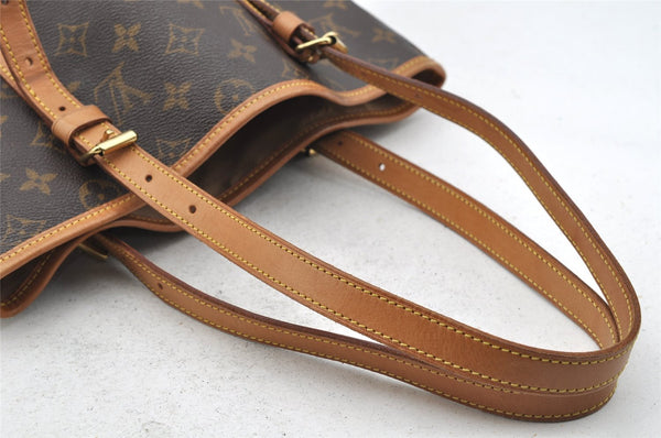 Authentic Louis Vuitton Monogram Bucket GM Shoulder Tote Bag M42236 Junk 3953I