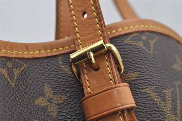 Authentic Louis Vuitton Monogram Bucket GM Shoulder Tote Bag M42236 Junk 3953I